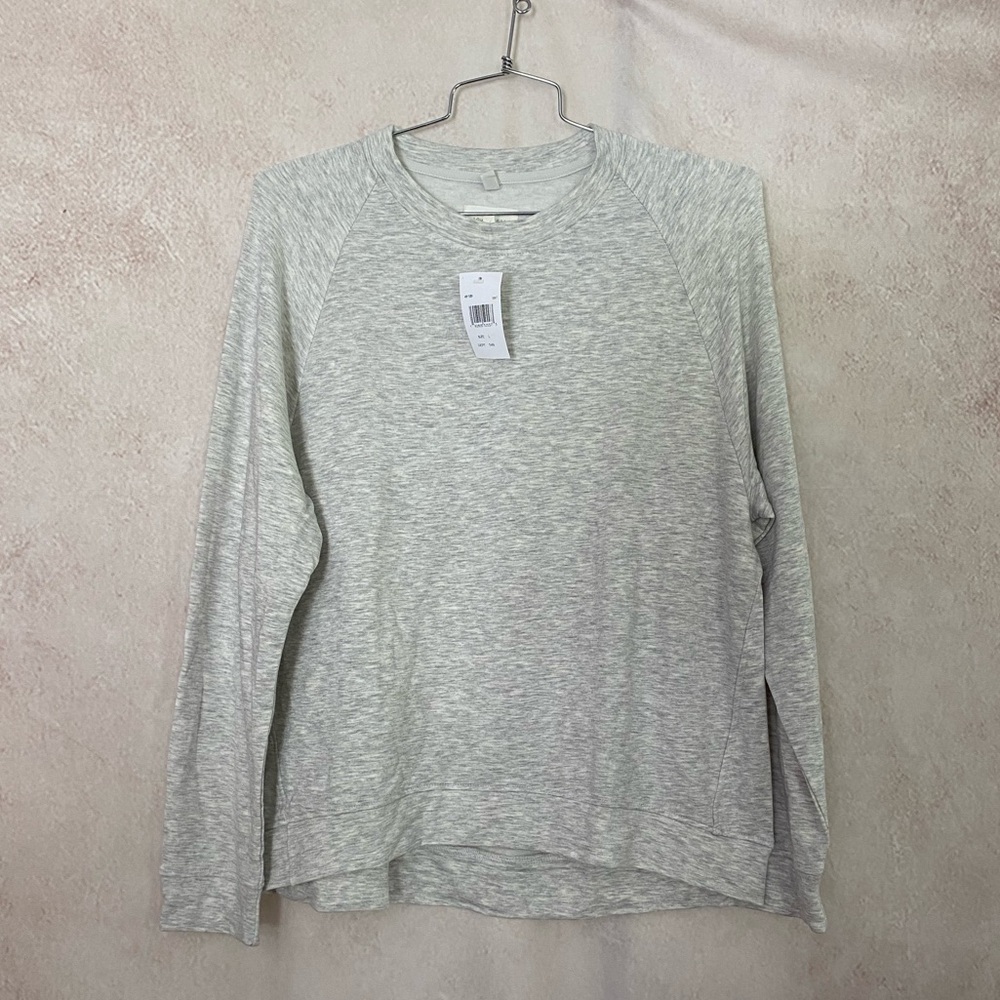 Lou & Grey Green Long Sleeve Relaxed Sweatshirt